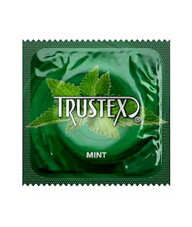 Trustex Mint Flavored Condoms  3 Pack