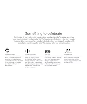 We-vibe Anniversary Collection