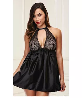 Sexy Lace Babydoll Set