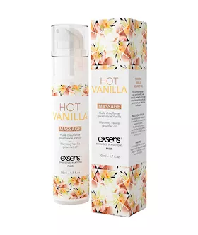 Warming Gourmet Massage Oil - Hot Vanilla