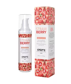 Warming Gourmet Massage Oil Strawberry