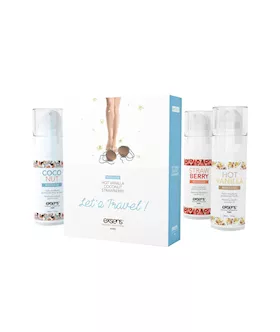 Let's Travel! - Warming Massage Oil Set