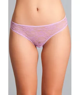 Lace And Strap Floral Panty - M