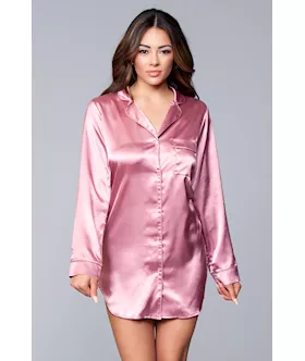 Kimberly Satin Sleepshirt