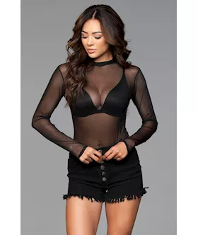 High Waisted Fringed Button Shorts