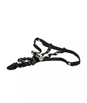 Rechargeable Lover's Cheeky Panty With Stroker Beads