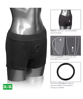 Calexotics Packer Gear Boxer Brief Harness