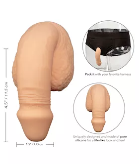 5 Inch Silicone Packing Penis