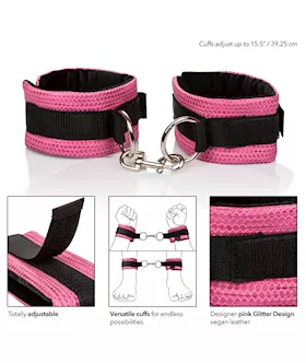 Calexotics Tickle Me Pink Universal Cuffs