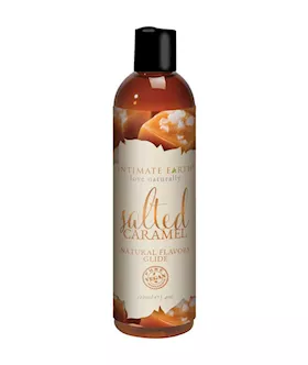 Intimate Earth Natural Flavours Glide  Salted Caramel