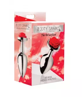 Rose Flower Anal Plug - Medium