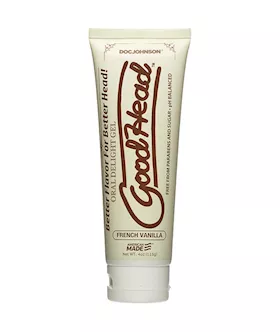 Goodhead Oral Delight Gel 4oz Tube Boxed Cotton Candy - French Vanilla