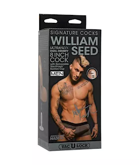 William Seed Ultraskyn Cock With Removable Vac-u-lick Suction Cup