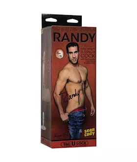 Randy Ultraskyn Cock With Removable Vac-u-lock Suction Cup