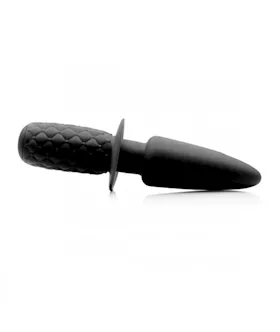 Ass Thumpers The Plug 10x Silicone Vibrating Thruster  725 Inch