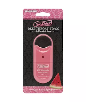 Doc Johnson Goodhead Deep Throat Spray To Go - Watermelon