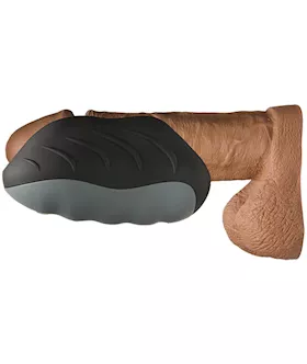 Optimale - Vibrating Silicone Warming Stroker 