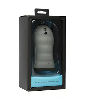 Optimale - Vibrating Silicone Warming Stroker 