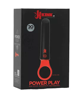 Kink - Power Play Vibrator With Silicone Grip Ring