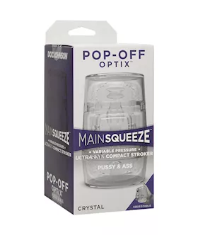 Main Squeeze - Pop-off Optix Dual Entry Stroker