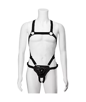 Vac-u-lock Chest & Suspender Harness With Plug 