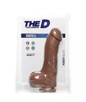 The Master D Firmskyn Dildo With Balls