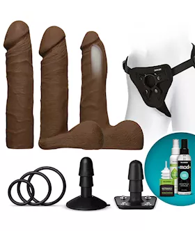 Doc Johnson Vac-u-lock Dual Density Ultraskyn Harness Set