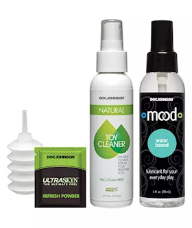 Doc Johnson Vac-u-lock Dual Density Ultraskyn Harness Set