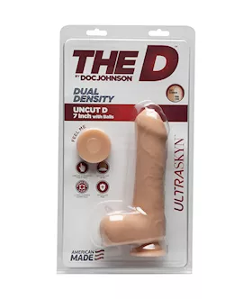 Doc Johnson Ultraskyn Uncut Dildo With Balls