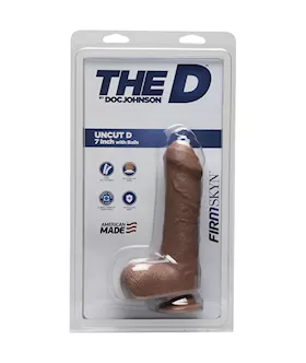 Doc Johnson Firmskyn Uncut Dildo With Balls