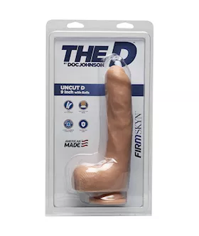Doc Johnson Firmskyn Uncut Dildo With Balls