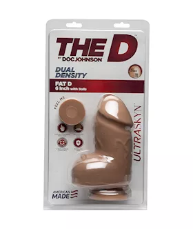 Doc Johnson Ultraskyn Fat Dildo With Balls
