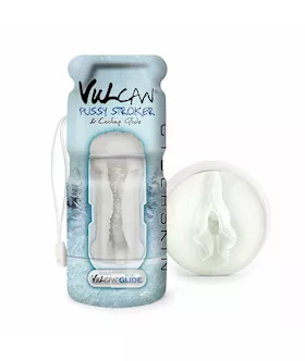 Cyberskin Vulcan Pussy Stroker W Cooling Glide Frost