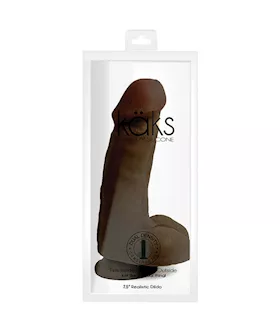 Kaks Dual-density Platinum Silicone Dildo 7.5