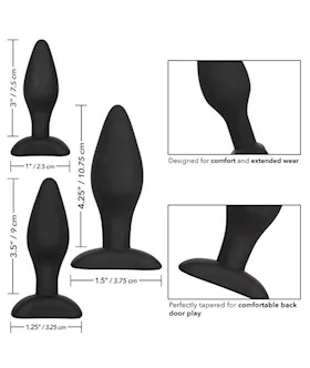 Silicone Anal Exerciser Kit