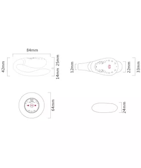 Zalo Fanfan Couples Massager Set