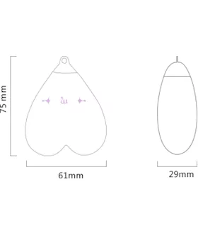 Zalo Baby Heart Luxury Personal Massager