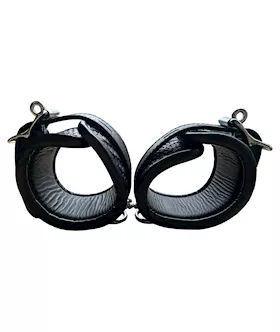 Leather Mesh Heavy Duty Cuffs