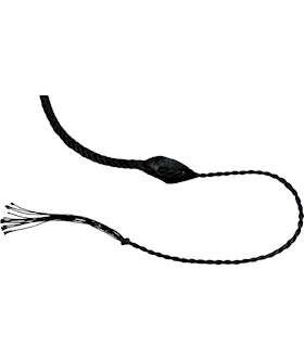 Bound X 6ft Braided Leather Bullwhip