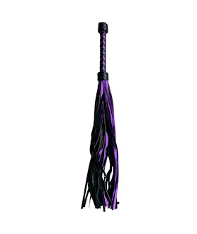 Suede and Leather Flogger