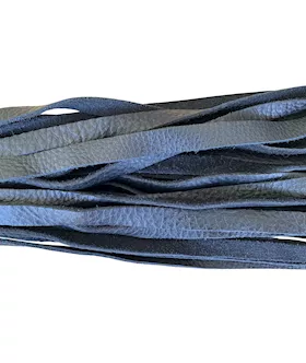 Metal Handle Soft Leather Flogger 