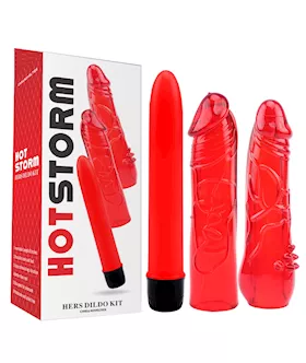 Hot Storm Dildo Kit
