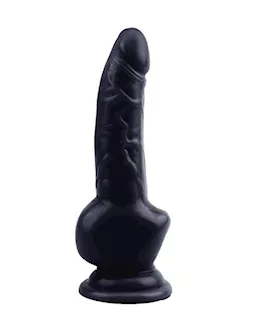Obsidian Intruder Penis - 7 Inch