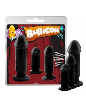Evil Dark Dildo Kit - 3 Set