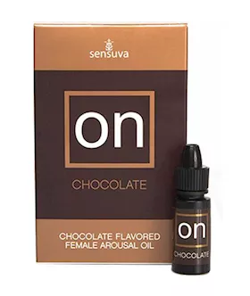 On For Her Arousal Oil  - Chocolate