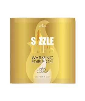 Sizzle Lips Warming Gel   Pina Colada