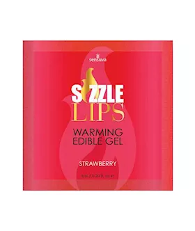 Sizzle Lips Warming Gel   Strawberry