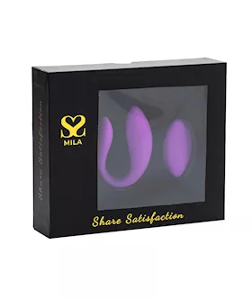 Share Satisfaction MILA remote controlled Couples Vibrator