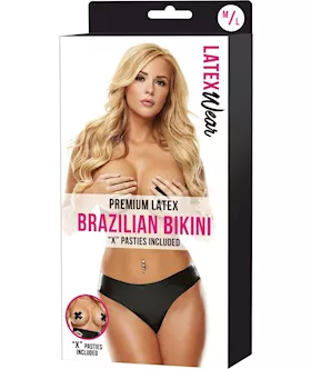 Premium Latex Brazilian Bikini  SM