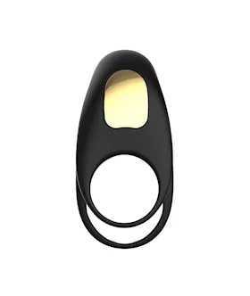 Silicone Vibrating Cock Ring with Tickler  Remote